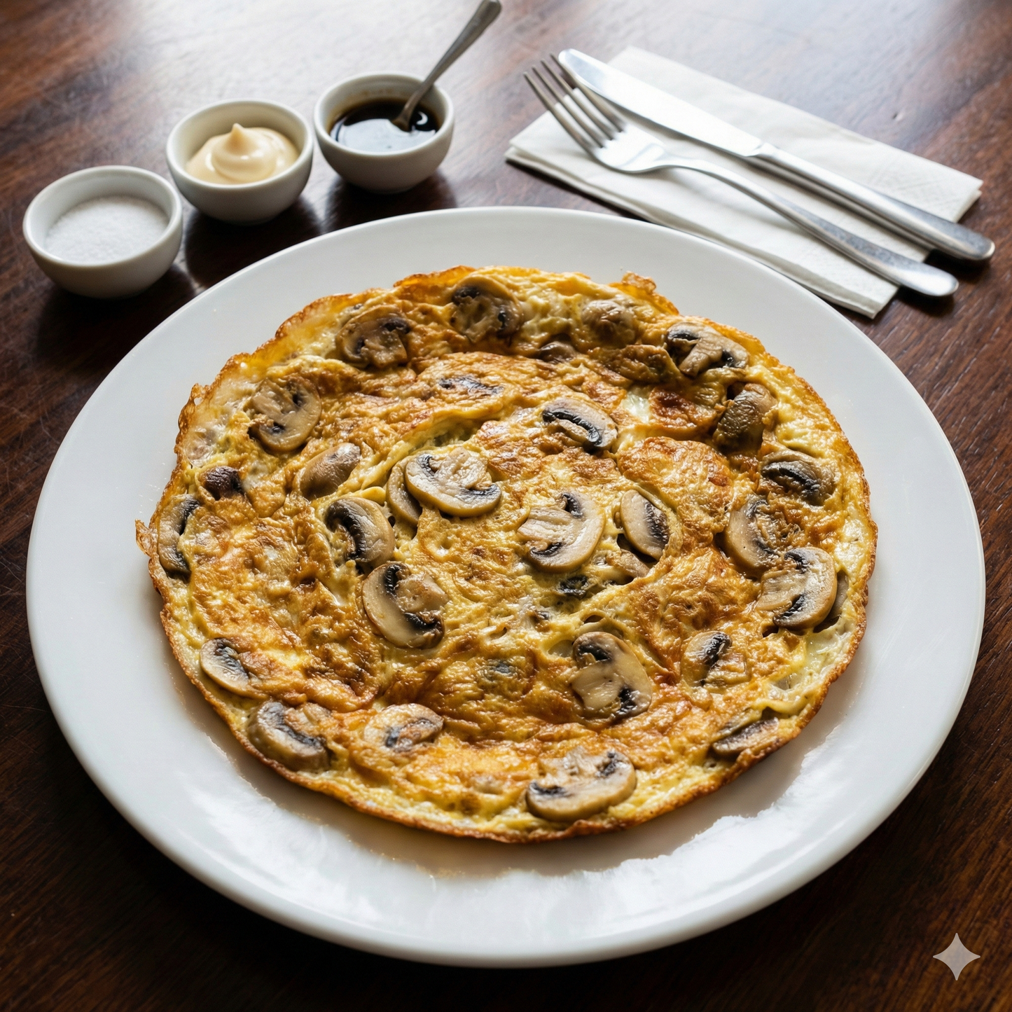 Omelette aux Champignons