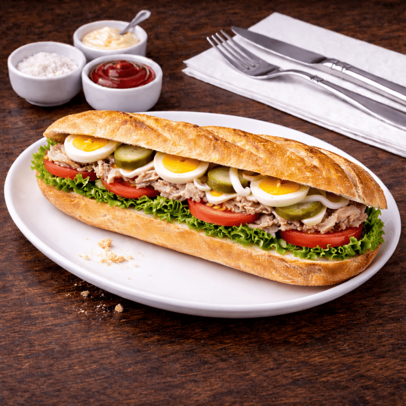 Sandwich au Thon - La Citronelle