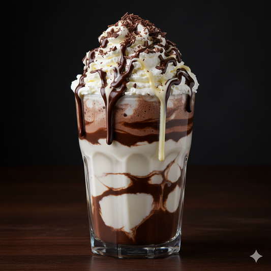 Milkshake Chocolat Noir/Blanc