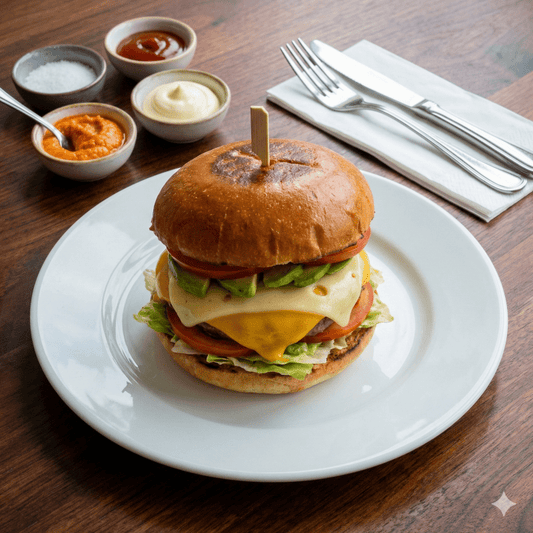 Burger Vegetarien - La Citronelle
