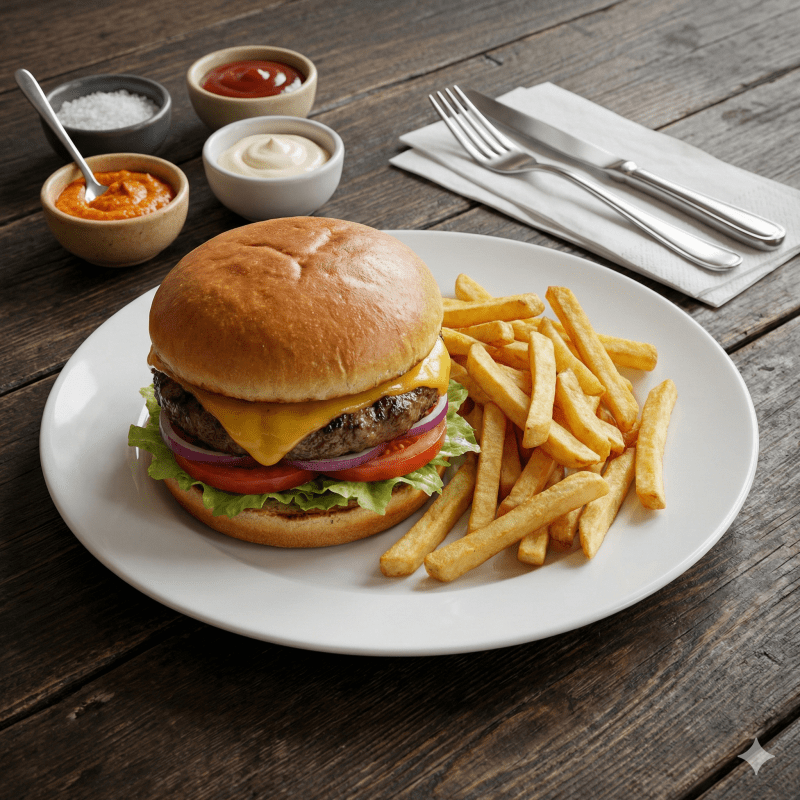 Cheese Burger - La Citronelle