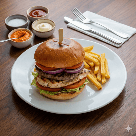 Double Burger Mixte - La Citronelle