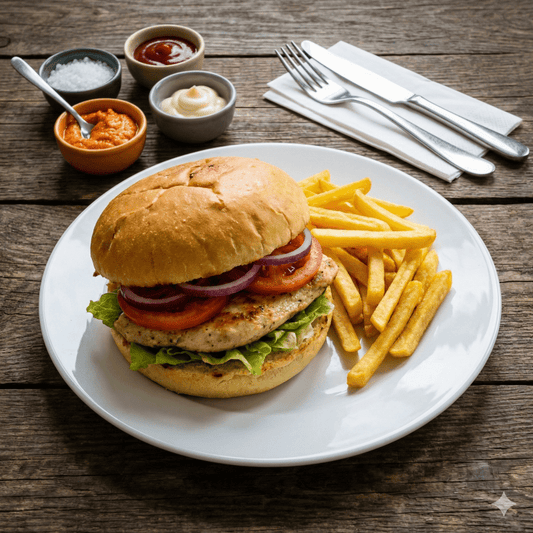 Hamburger Poulet - La Citronelle