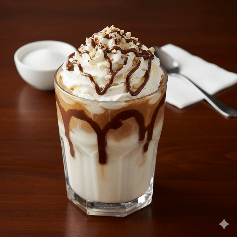 Ice Nutella Latte - La Citronelle