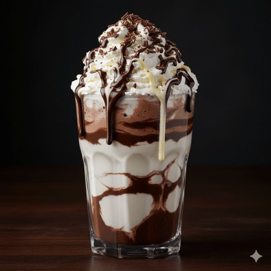 Milkshake Chocolat Noir/Blanc - La Citronelle