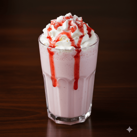 Milkshake Fraise - La Citronelle