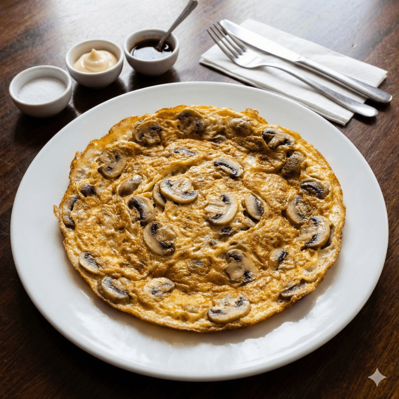 Omelette aux Champignons - La Citronelle