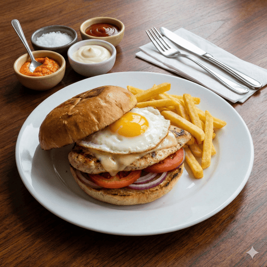 Royal Burger Poulet - La Citronelle