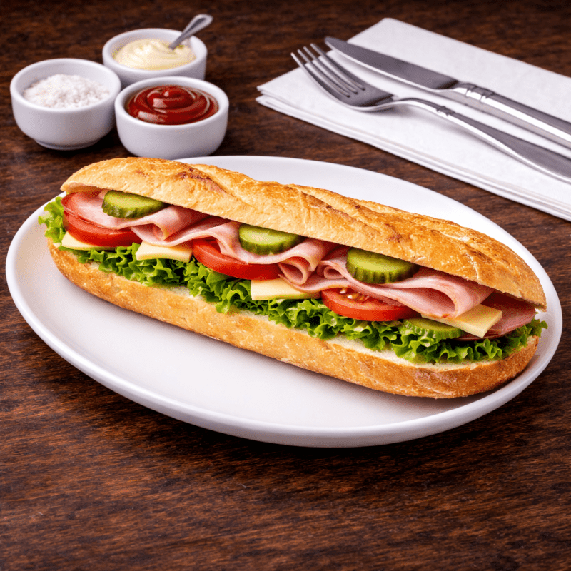 Sandwich Mixte - La Citronelle