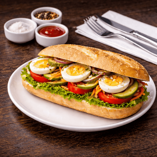 Sandwich œuf Dure - La Citronelle