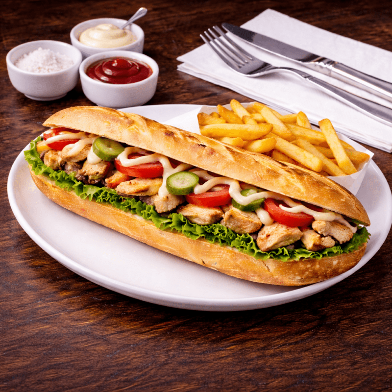 Sandwich Poulet - La Citronelle